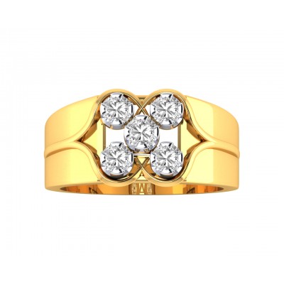 Vin diamond ring in 18k  Gold